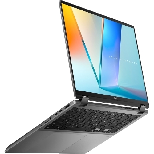 Laptop 2-in-1 ASUS Vivobook 16 Flip TP3607SA-RJ050X, Intel Core Ultra 5 226V, 16 inch Touch, RAM 16GB, SSD 1TB, Intel Arc Graphics 130V, Windows 11 Pro, Matte Gray