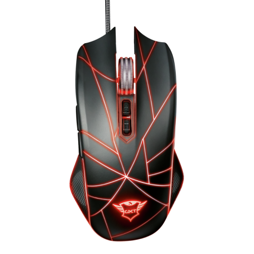 Mouse Optic Trust GXT 160 Ture RGB, USB, Black