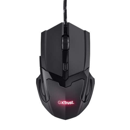 Kit Trust Basics Gaming 2-IN-1 - Mouse Optic, USB, Black + Casti cu microfon, USB, Black