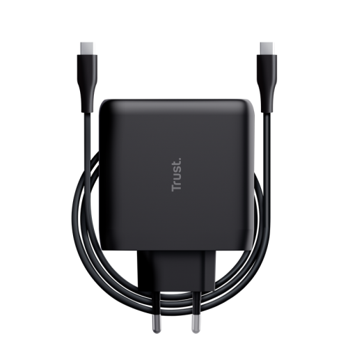 Incarcator retea Trust Maxo, 65W, USB-C, Black