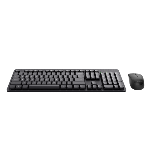 Kit Wireless Trust Ody II - Tastatura USB Wireless, Black + Mouse Optic, USB Wireless, Black