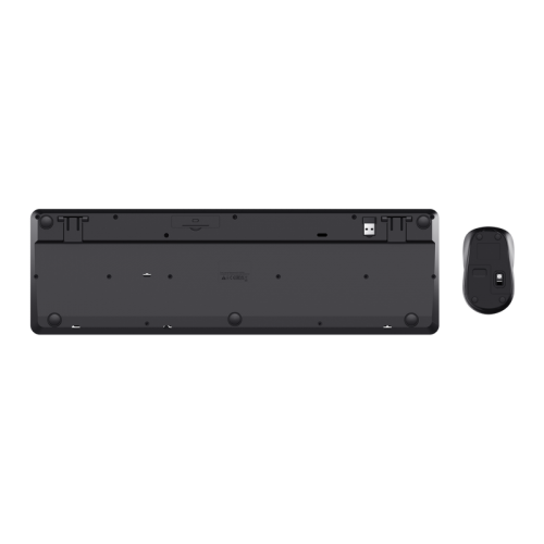 Kit Wireless Trust Ody II - Tastatura USB Wireless, Black + Mouse Optic, USB Wireless, Black