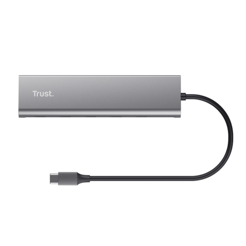 Hub USB Trust HALYX, 5x USB-C, Grey