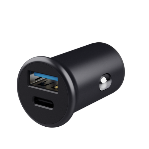 Incarcator auto Trust Maxo Fast, negru