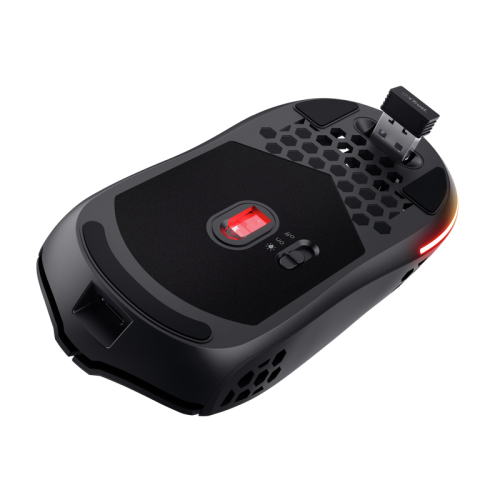 Mouse Optic Trust GXT 929 Helox, USB Wireless, Black