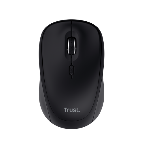 Mouse Optic Trust Yvi+ Compact Multi-Device, USB Wireless/Bluetooth, Black