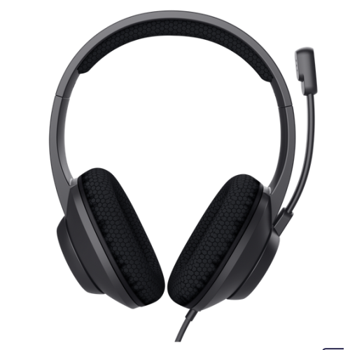 Casti Trust cu fir Ayda Max USB negru