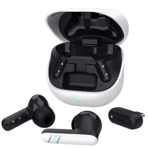Casti wireless Trust GXT409 Oxxie alb/ng