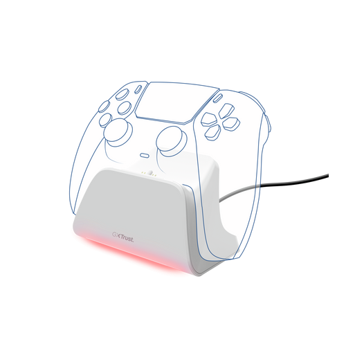 Incarcator consola Trust GXT 255W, White