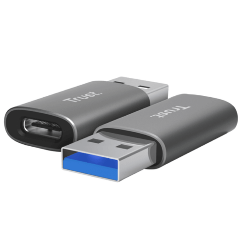 Adaptor Trust Calyx USB-A-USB-C, gri