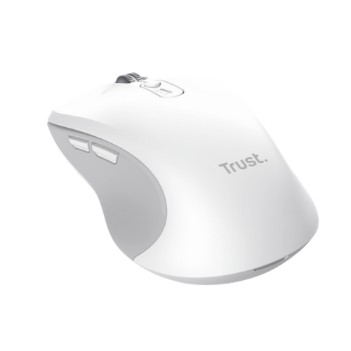 Mouse WS Trust Ferro Hyperscroll, alb