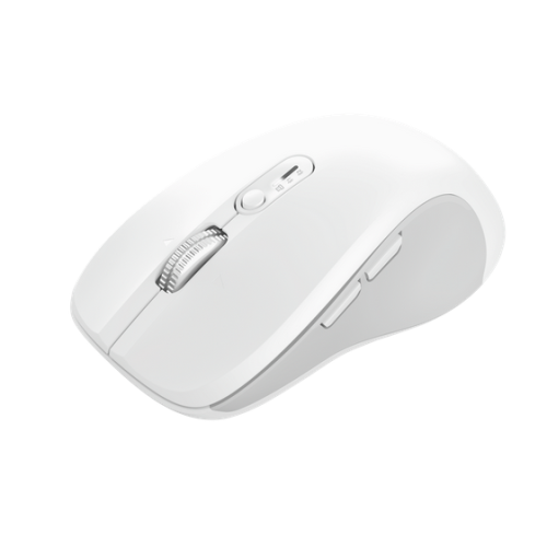 Mouse WS Trust Ferro Hyperscroll, alb