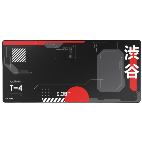 Mouse Pad Trust GXT 759 XXL, Black-Red