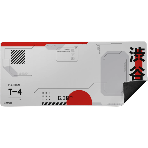 Mousepad Trust GXT 759 XXL, rosu/alb