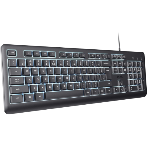 Tastatura cu fir Trust Primo gri