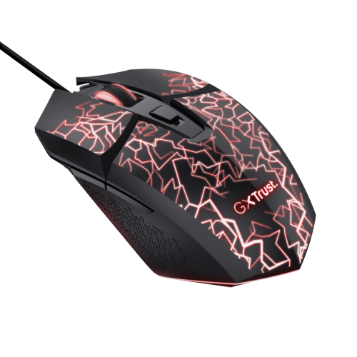 Mouse Optic Trust GXT 113 Felox, RGB LED, USB, Black