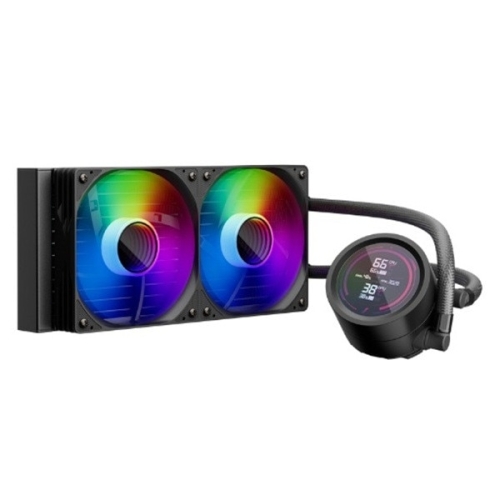 Cooler procesor 1st PLAYER Thunderstorm TS4 240, ARGB LED, 2 x 120 mm, Black