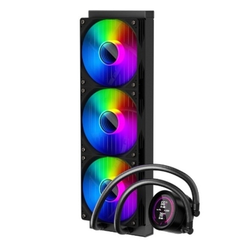 Cooler procesor 1st PLAYER Thunderstorm TS4 360, ARGB LED, 3 x 120 mm, Black