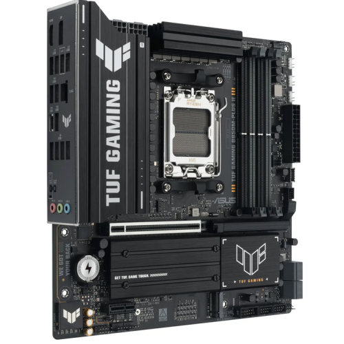 ASUS TUF GAMING B850M-PLUS II AM5 4xDDR5 mATX Pciex5 DP HDMI USB MB
