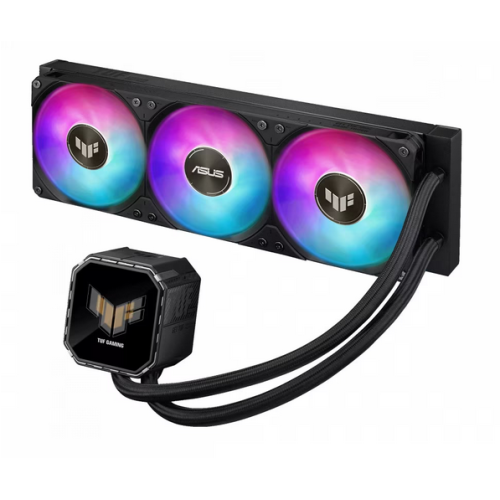Cooler procesor ASUS TUF Gaming LC III 360, ARGB LED, 3 x 120 mm, Black