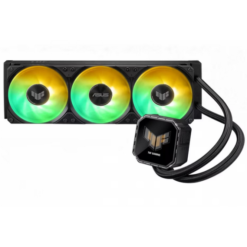 Cooler procesor ASUS TUF Gaming LC III 360, ARGB LED, 3 x 120 mm, Black