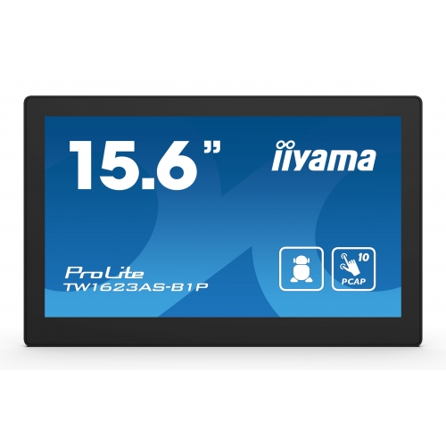 Display Interactiv Iiyama Seria ProLite TW1623AS-B1P, 15.6inch, 1920x1080pixeli, Black