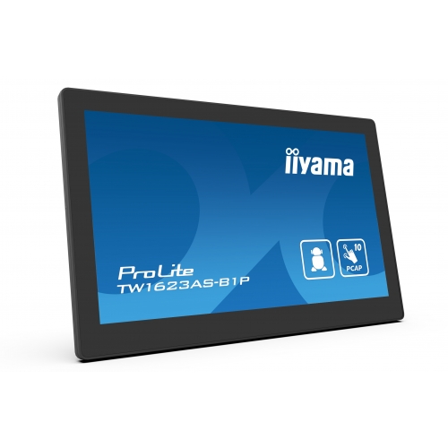 Display Interactiv Iiyama Seria ProLite TW1623AS-B1P, 15.6inch, 1920x1080pixeli, Black