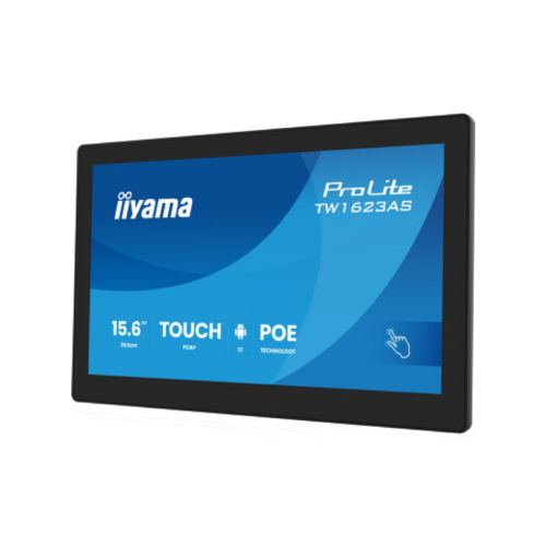 Display Interactiv Iiyama TW1623AS-B3P, 15.6 inch, 1920 x 1080 pixeli, Black