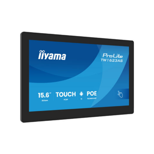 Display Interactiv Iiyama TW1623AS-B3P, 15.6 inch, 1920 x 1080 pixeli, Black