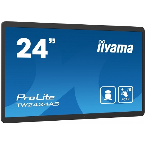 Display Interactiv Iiyama Seria ProLite TW2424AS-B1, 23.8inch, 1920x1080pixeli, Black