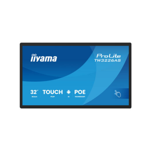 Display Interactiv Iiyama TW3226AS-B3P, 31.5 inch, 1920 x 1080 pixeli, Black