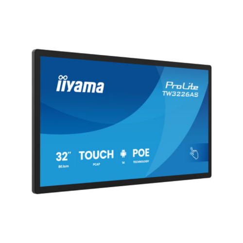 Display Interactiv Iiyama TW3226AS-B3P, 31.5 inch, 1920 x 1080 pixeli, Black