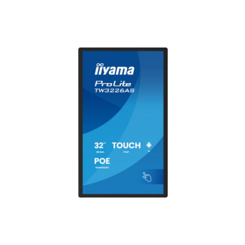 Display Interactiv Iiyama TW3226AS-B3P, 31.5 inch, 1920 x 1080 pixeli, Black
