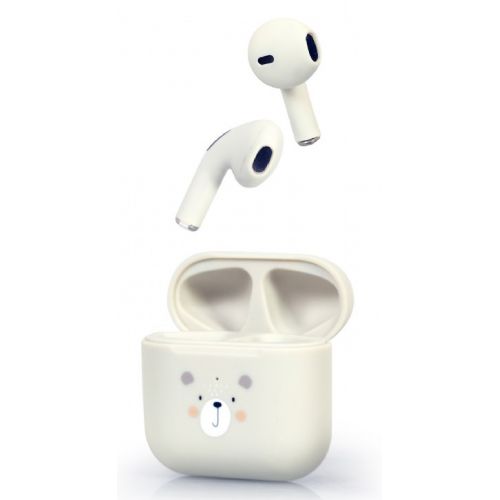 Handsfree Gembird Teddy TWS-01, White