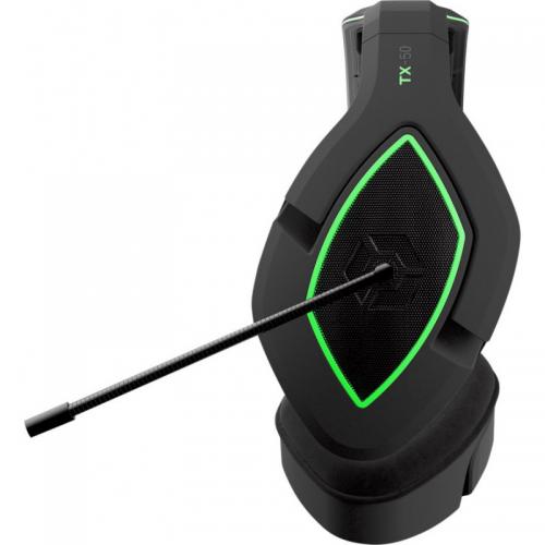 Casti cu microfon Gioteck TX50 Premium, 3.5mm jack, Black-Green