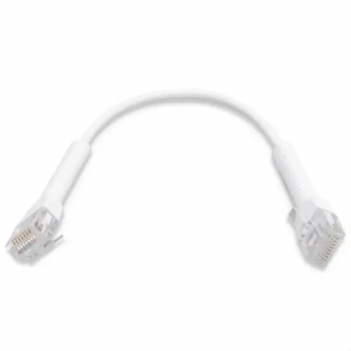 Patch Cord Ubiquiti U-CABLE-PATCH-0.3M-RJ45, Cat6, 0.3m, White