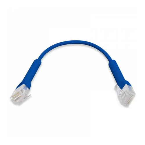 Patch Cord Ubiquiti U-CABLE-PATCH-RJ45-BL-50, Cat6, 0.1m, Blue, 50buc
