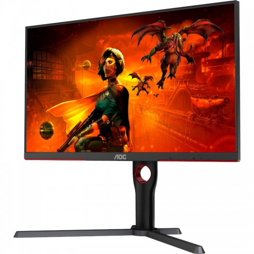 Monitor LED AOC U27G3X/BK, 27inch, 3840x2160, 1ms GTG, Black
