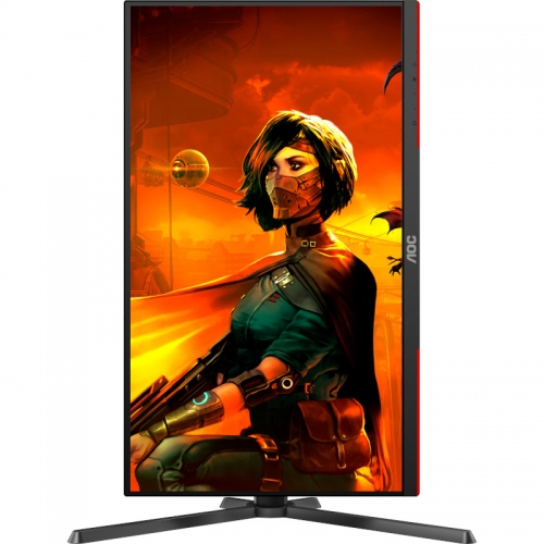 Monitor LED AOC U27G3X/BK, 27inch, 3840x2160, 1ms GTG, Black