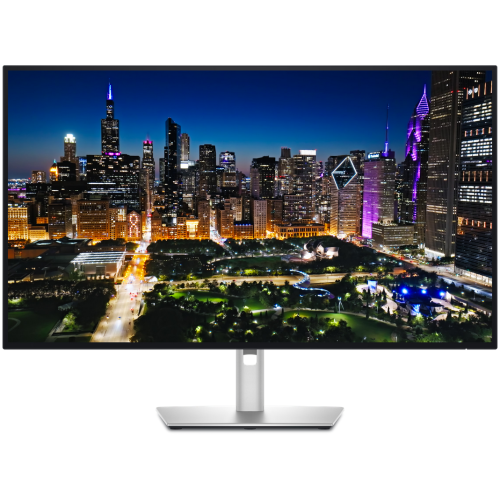 Monitor LED Dell UltraSharp U3225QE, 31.5 inch, 3840 x 2160 pixeli, 5 ms GTG, Silver-Black