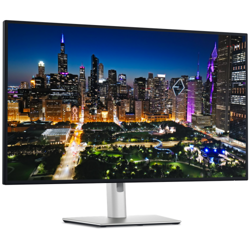 Monitor LED Dell UltraSharp U3225QE, 31.5 inch, 3840 x 2160 pixeli, 5 ms GTG, Silver-Black