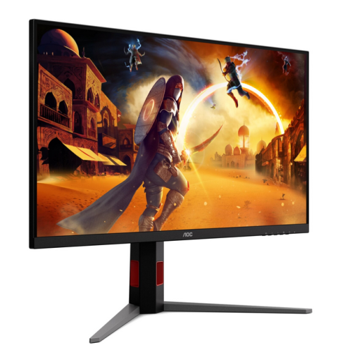 Monitor LED AOC U32G4U, 31.5 inch, 3840 x 2160 pixeli, 0.5 m, Back