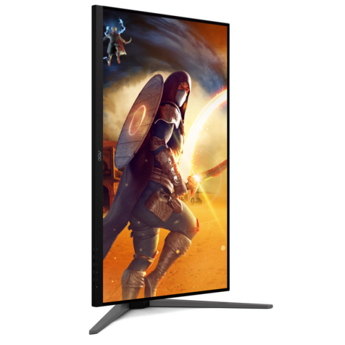 Monitor LED AOC U32G4U, 31.5 inch, 3840 x 2160 pixeli, 0.5 m, Back