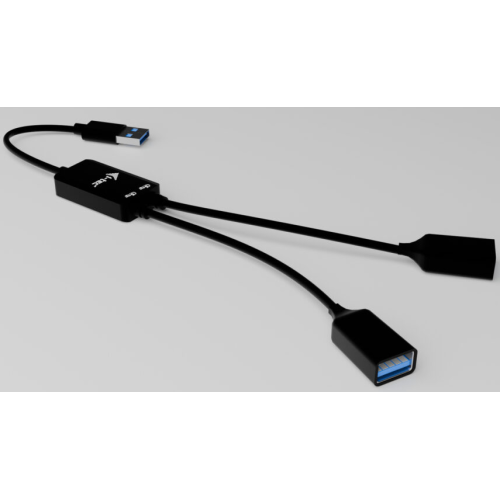 i-tec USB-A Cable HUB 2 port/USB-A HUB to 2 port (2x USB-A)