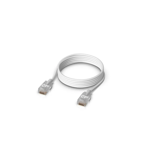 Patch Cord Ubiquiti UACC-Cable-Patch-EL-1M-W, Cat5e, S/UTP, 1m, White