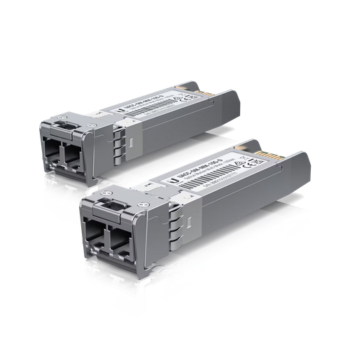 Transceiver Ubiquiti SFP+ 10GB UACC-OM-MM-10G-D-20, 850 nm, Multi-Mode, 300 m, Duplex LC/UPC, 20 bucati