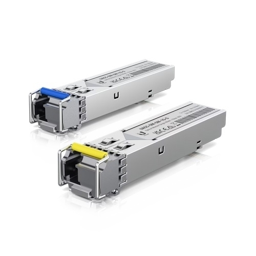 Transceiver Ubiquiti SFP 1GB UACC-OM-SM-1G-S-2, TX 1310 / 1550 nm, Single-Mode, 3 km, LC/UPC, 2 bucati