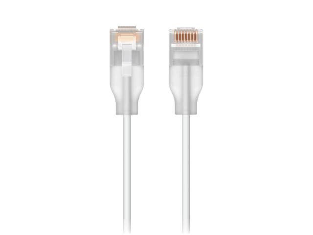 Patch Cord Ubiquiti UACC-Cable-Patch-EL-1M-W, Cat5e, S/UTP, 1m, White