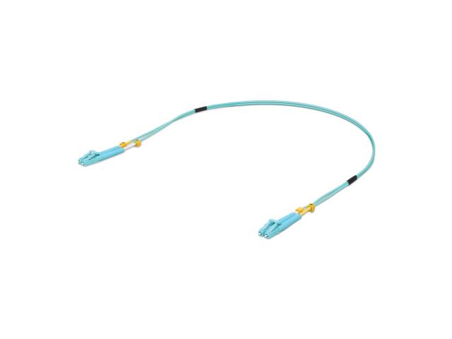 Patch Cord Fibra Optica Ubiquiti UACC-OFC-MM-0.5M, Multi-Mode, OM3, Duplex LC - Duplex LC, 0.5 m