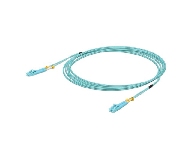 Patch Cord Fibra Optica Ubiquiti UACC-OFC-MM-5M, Multi-Mode, OM3, Duplex LC - Duplex LC, 5 m